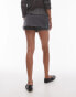 Topshop tailored skort in grey