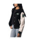 Women's Black New York Jets Sailor Full-Snap Hooded Varsity Jacket