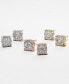 ფოტო #5 პროდუქტის Diamond Stud Earrings (1/3 ct. t.w.) in 14K White, Yellow or Rose Gold