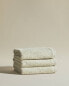 Фото #9 товара Pack of high-quality cotton hand towels (pack of 3)