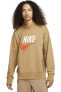 Фото #1 товара Толстовка мужская Nike Sportswear Оверсайз Кофе