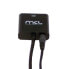 Фото #3 товара MCL CG-287C - HDMI Type A (Standard) - VGA (D-Sub) + 3.5mm - Male - Female - 1600 x 1200 pixels - Black