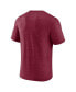 Фото #2 товара Men's Heathered Cardinal Arizona Cardinals Sporting Chance T-shirt