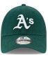Фото #4 товара Men's Green Oakland Athletics Trucker 9FORTY Adjustable Snapback Hat