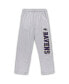 Men's Purple, Heathered Gray Baltimore Ravens Big and Tall T-shirt and Pants Sleep Set