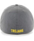 Men's Charcoal USC Trojans Franchise Fitted Hat