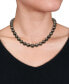 ფოტო #2 პროდუქტის Cultured Tahitian Pearl (10-12-1/2mm) Strand 18" Collar Necklace