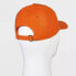 Goodfellow & Co Mens Orange Cotton Canvas Baseball with Embroidered Hat One-Size