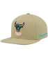 Фото #5 товара Men's Khaki Chicago Bulls 1996 NBA Finals Hardwood Classics Malibu Sunrise Fitted Hat