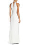 Фото #2 товара Laundry by Shelli Segal Women's 241051 Neck Gown Warm White Dress Size 10