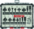 Фото #2 товара Bosch 15 tlg Mixed Fräser Set 1/4” Schaft