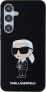 Karl Lagerfeld Etui Karl Lagerfeld KLHCS24MSNIKBCK Samsung Galaxy S24+ Plus hardcase Silicone Ikonik czarny/black