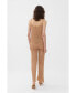 ფოტო #4 პროდუქტის Women's Mesh Knit Pants