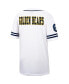 Men's White and Navy Cal Bears Free Spirited Baseball Jersey Бело-синий, XL - фото #4