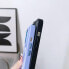 Фото #2 товара Чехол с магнитным креплением MagSafe для iPhone 15 отверстия для петель фиолетовый Hurtel Модель Color Matte Case