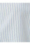 Pamuklu Gömlek Düğmeli Uzun Kollu Standart Kesim Düğüm Detaylı