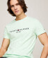 Фото #3 товара Men's Embroidered Logo Slim-Fit Crewneck T-Shirt