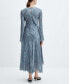 ფოტო #2 პროდუქტის Women's Seam Printed Dress