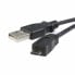 Фото #2 товара Универсальный кабель USB-MicroUSB Startech UUSBHAUB2M USB A Micro USB B Чёрный