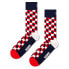 Носки длинные Happy Socks Filled Optic Half Синий, 41-46 - фото #1