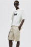 Фото #5 товара Regular Fit Twill Cargo Shorts