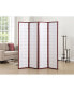 Фото #1 товара 4 Panel Oriental Shoji Screen / Room Divider, Cherry