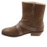 Фото #4 товара Softwalk Rayne S2057-069 Womens Brown Leather Zipper Casual Dress Boots 7.5