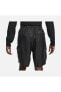 Sportswear Tech Pack İşlevsel Dokuma kargo cepli Erkek siyah Şort dx0229