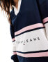 Фото #4 товара Tommy Jeans colorblock rugby shirt in navy