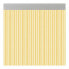 Curtain Acudam Ferrara Doors Yellow Transparent Exterior PVC Aluminium 90 x 210 cm