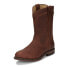 Фото #2 товара Justin Boots Braswell 10 Inch Round Toe Cowboy Mens Brown Casual Boots RP3740