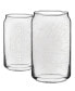 Фото #1 товара THE CAN New York City Map 16 oz Everyday Glassware, Set of 2