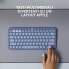 Фото #1 товара Logitech K380 for Mac Multi-Device Bluetooth Keyboard - Mini - Bluetooth - QWERTY - Blue