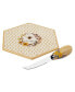 Bee Sweet Cheese Plate with Knife 3-D Dip Bowl with Spreader