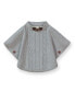 Girls Organic Cotton Sweater Cape