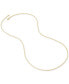 Фото #4 товара Macy's glitter Rope Link 22" Chain Necklace (1-3/4mm) in 10k Gold