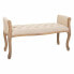 Bench Alexandra House Living Cream Rubber wood 48 x 60 x 113 cm