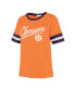 Women's '47 Orange Clemson Tigers Dani Retro Slub T-shirt