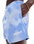 Hugo Wes swim short in pastel blue