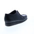 Фото #16 товара Clarks Wallabee 26155514 Mens Black Oxfords & Lace Ups Casual Shoes
