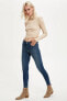 Фото #4 товара Kadın Mavi Skinny Fit Jean Pantolon S1419AZ20AU