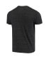 ფოტო #4 პროდუქტის Men's Heathered Black Minnesota United FC Area Code Tri-Blend T-shirt