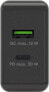 Фото #4 товара Зарядное устройство Wentronic 61673 с двумя USB-C портами 30W Fast Charge черное