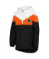 Women's Orange, Black Philadelphia Flyers Staci Half-Zip Windbreaker Jacket