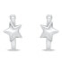 Фото #2 товара Decent silver earrings Star EA784W