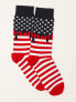 Фото #1 товара Мужские носки высокие разноцветные с полоску Factory Price WS-SR-5686