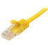 Фото #4 товара StarTech.com Cat5e Ethernet Patch Cable with Snagless RJ45 Connectors - 7 m - Yellow - 7 m - Cat5e - U/UTP (UTP) - RJ-45 - RJ-45