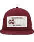 Фото #3 товара Men's Maroon Mississippi State Bulldogs Established Snapback Hat