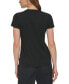 Фото #2 товара Women's V-Neck Short-Sleeve T-Shirt