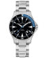 ფოტო #1 პროდუქტის Men's Swiss Automatic Khaki Navy Scuba Stainless Steel Bracelet Watch 40mm